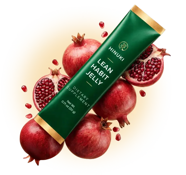 Hinuki Cutting Jelly Sticks — Korean pomegranate jelly sachet for post-meal cravings and fullness